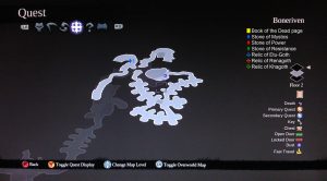 Darksiders II Boneriven Collectibles Map