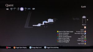 Darksiders II Earth Level B3 Collectibles Map
