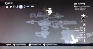 Darksiders II The Foundry Floor 2 Collectibles Map