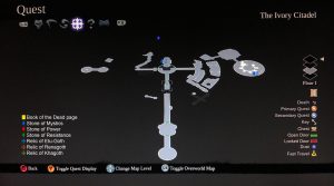 Darksiders II The Ivory Citadel Floor 1 Collectibles Map