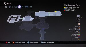 Darksiders II The Shattered Forge Collectibles Map