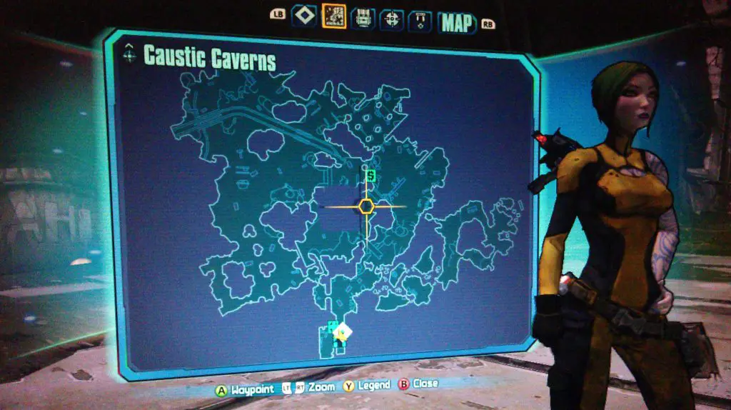Borderlands 2 Caustic Caverns and Sanctuary Hole Walkthrough