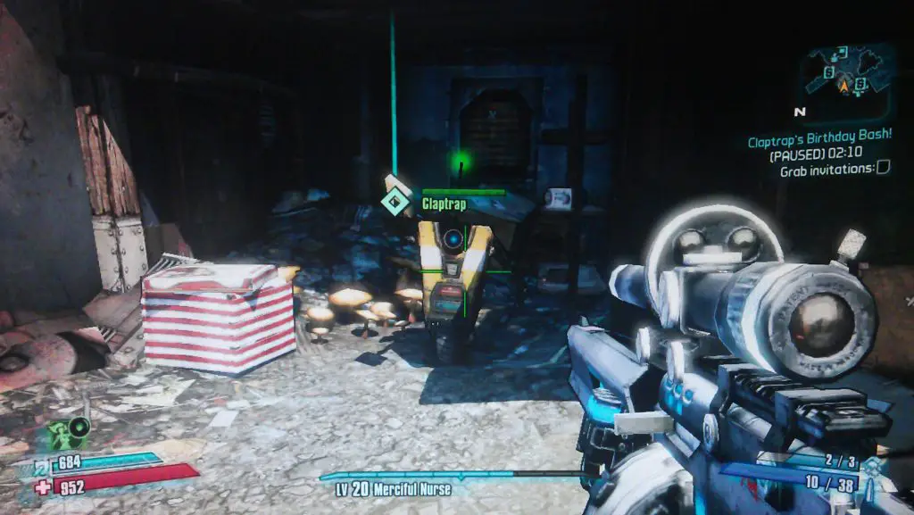 Borderlands 2 Claptrap's Birthday Bash Walkthrough