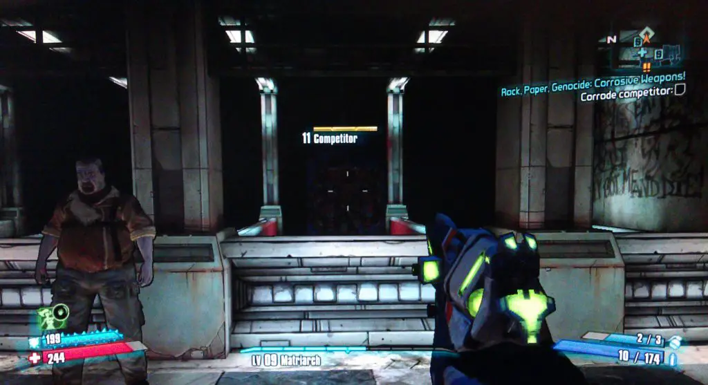 Borderlands 2 Rock, Paper, Genocide - Corrosive Weapons Walkthrough