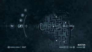 Assassin's Creed III Boston North District Almanac Pages Locations