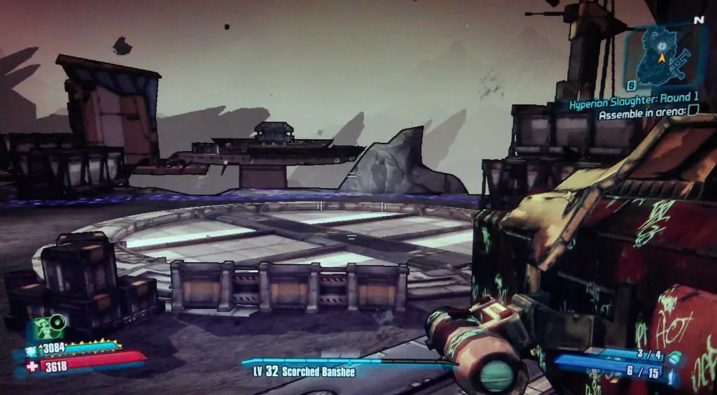 Borderlands 2 Hyperion Slaughter: Round 1 - 5 Walkthrough
