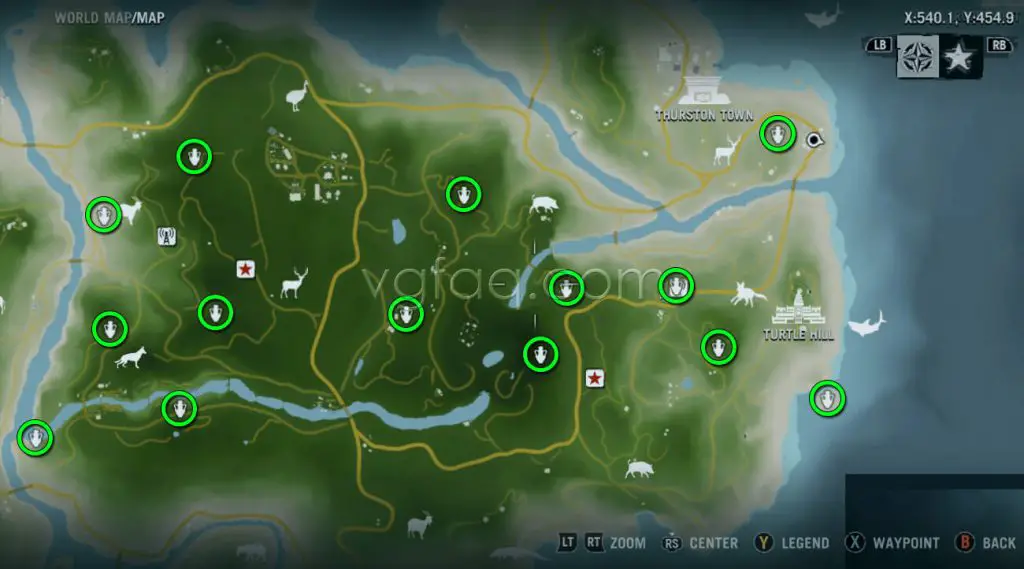 Far Cry 3 Thurston Town Relics Locations