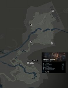 Tomb Raider Coastal Forest Documents Locations