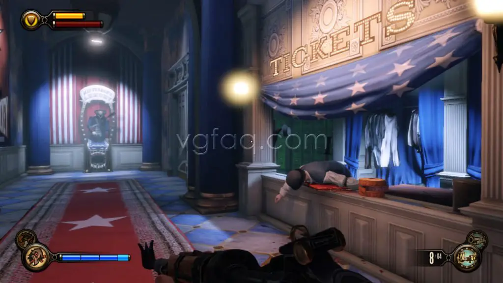 BioShock Infinite Inside The Hall of Heroes Voxophone #1 Location