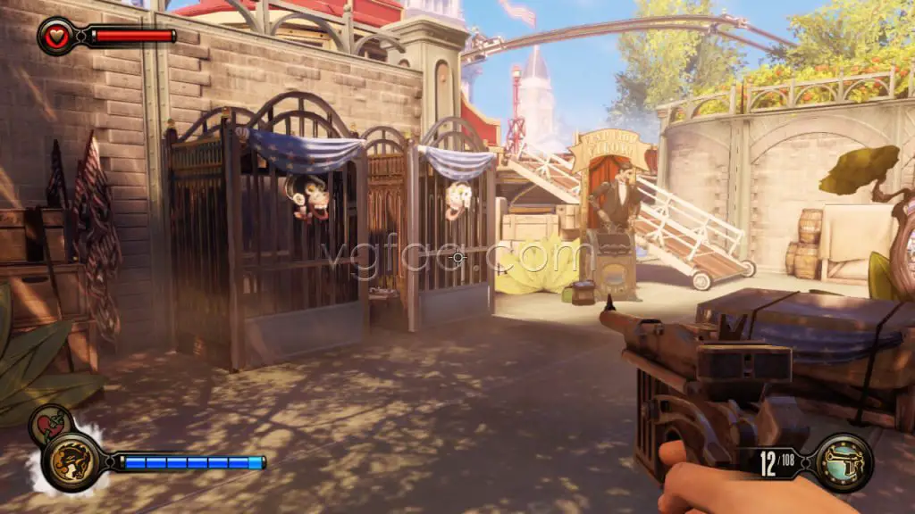 BioShock Infinite Raffle Square Voxophone #1 Location