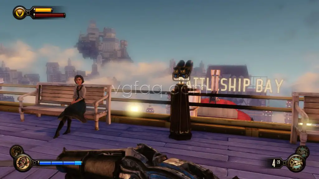 BioShock Infinite Battleship Bay Telescope #1 Location