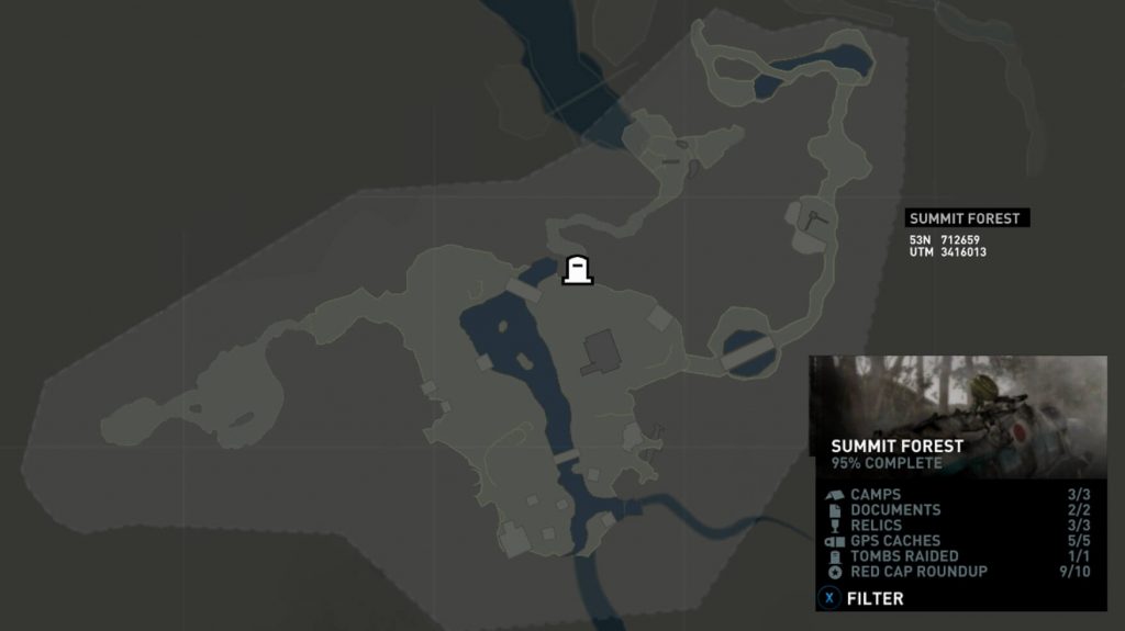 Tomb Raider Summit Forest Tombs Locations