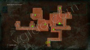 Wolfenstein: The New Order Eisenwald Prison Map #1