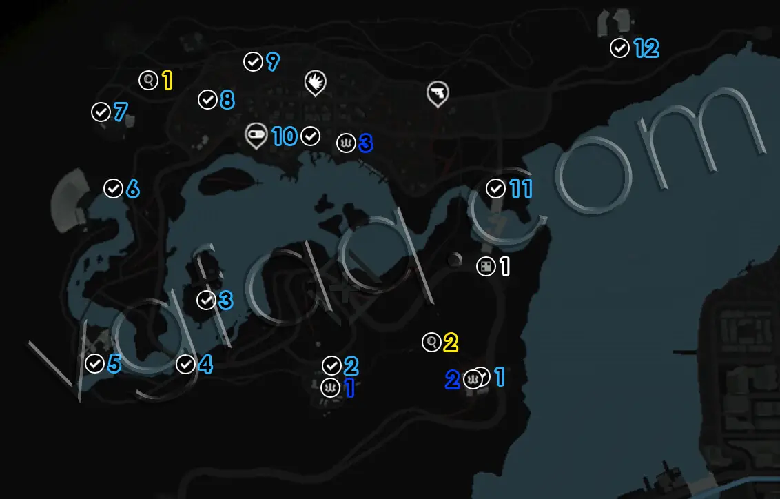 Рынок оружия watch dogs карта