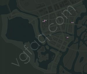 Mafia 3 Delray Hollow Vargas Paintings Locations Map
