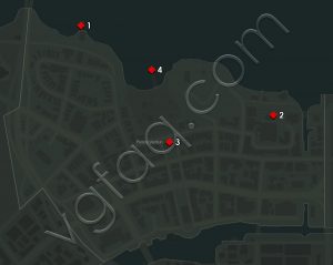 Mafia 3 Pointe Verdun Communist Propaganda Locations Map