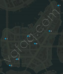 Mafia 3 River Row Playboy Magazines Locations Map