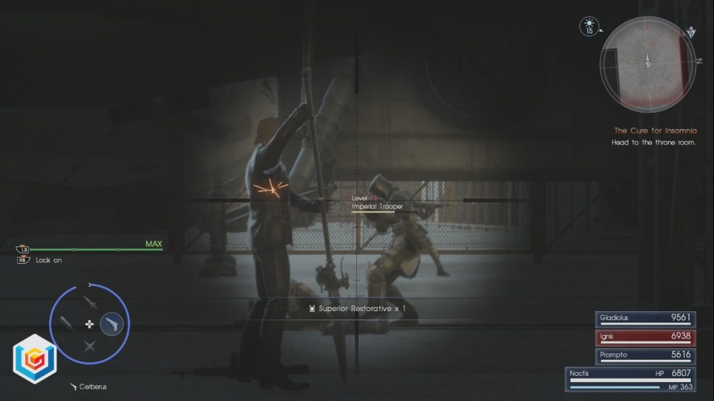 Final Fantasy XV Cerberus Sniper Rifle Location Guide