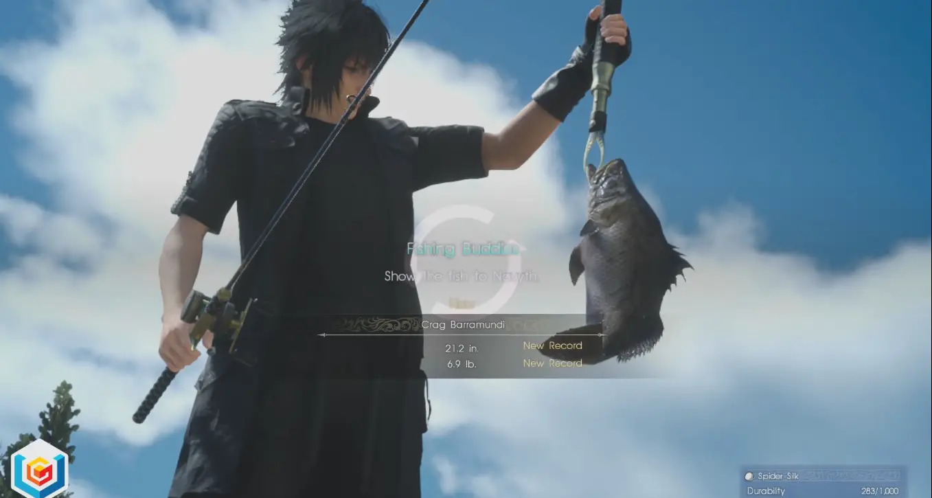 Final Fantasy XV Fishing Buddies Side Quest Walkthrough