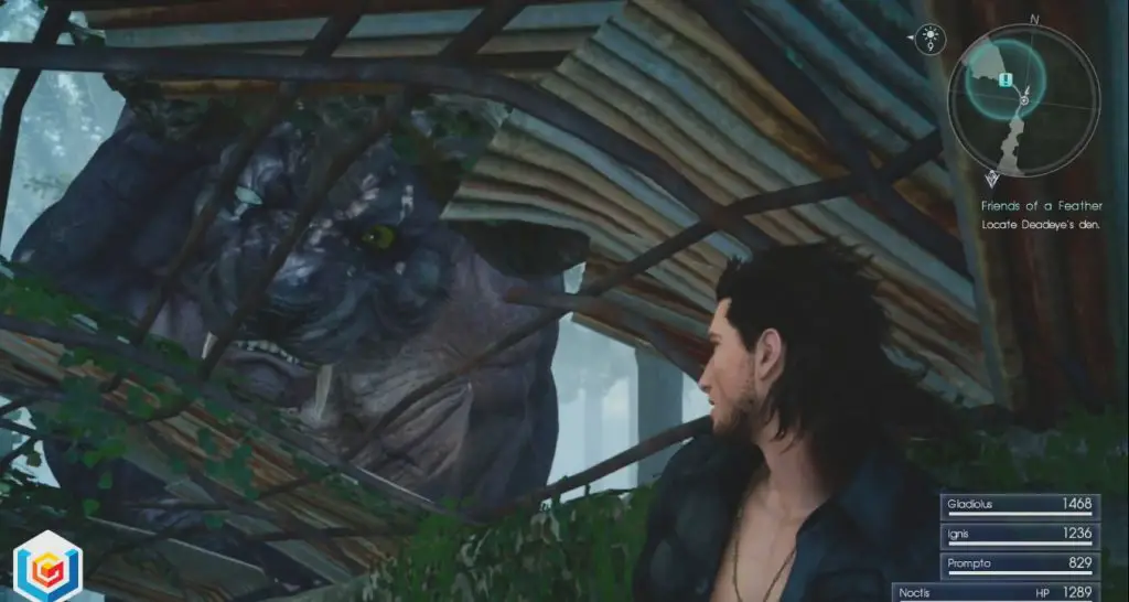 Final Fantasy XV Friends of a Feather Side Quest Walkthrough
