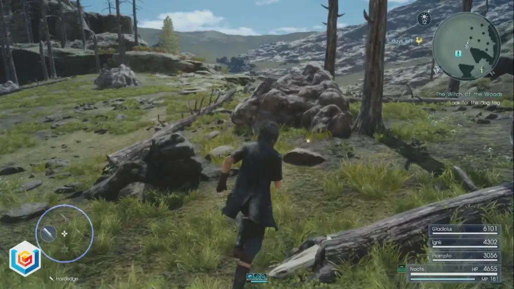 Final Fantasy XV The Witch of the Woods Side Quest Walkthrough