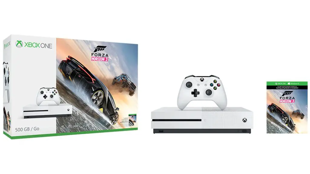 Xbox One S Forza Horizon 3 And Halo Wars 2 Bundles Announced