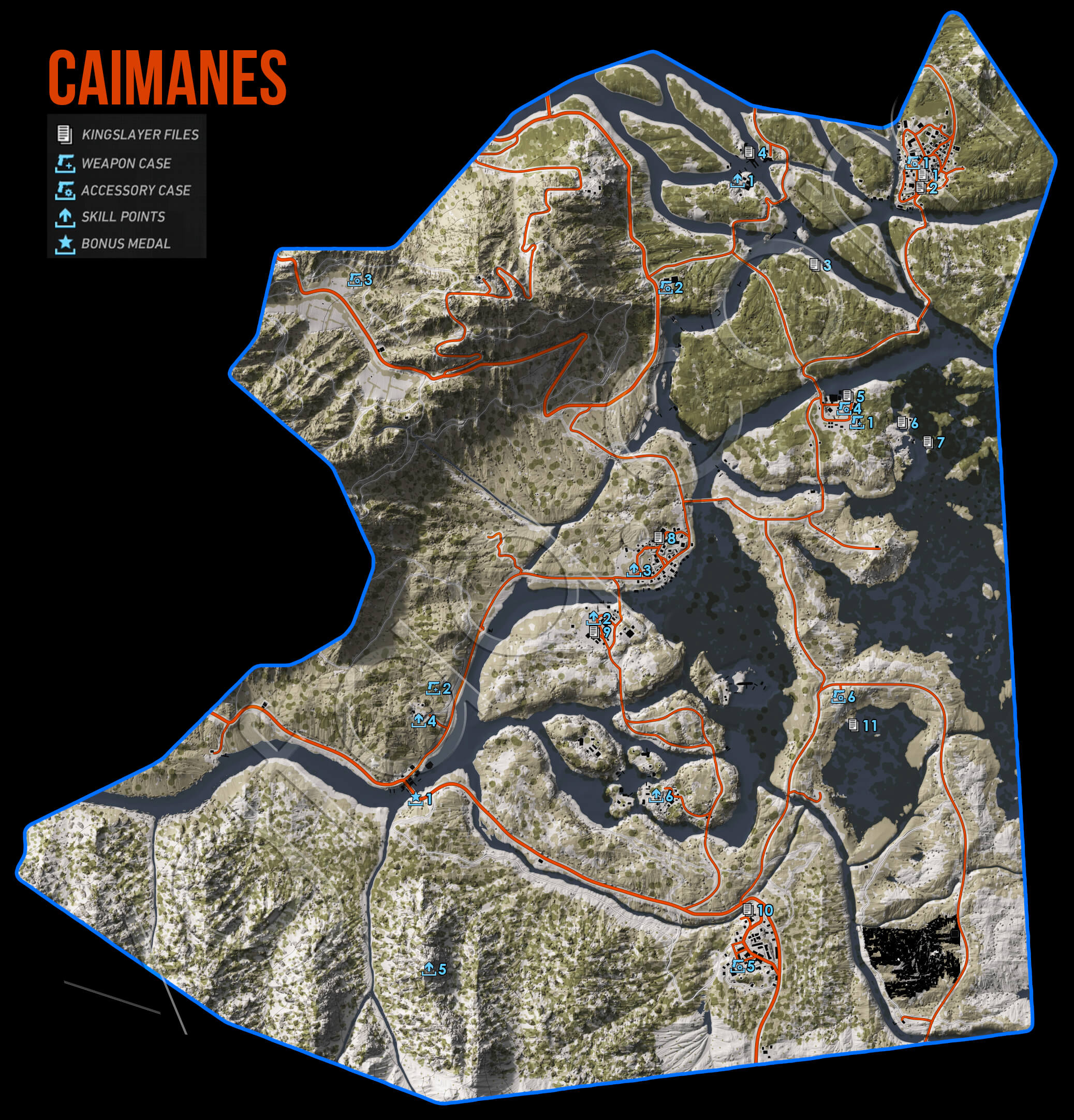 Ghost Recon Wildlands Caimanes Collectibles Map Video Games Wikis Cheats Walkthroughs Reviews News Videos Ghost Recon Wildlands Caimanes Collectibles Map Video Games Wikis Cheats Walkthroughs Reviews News Videos