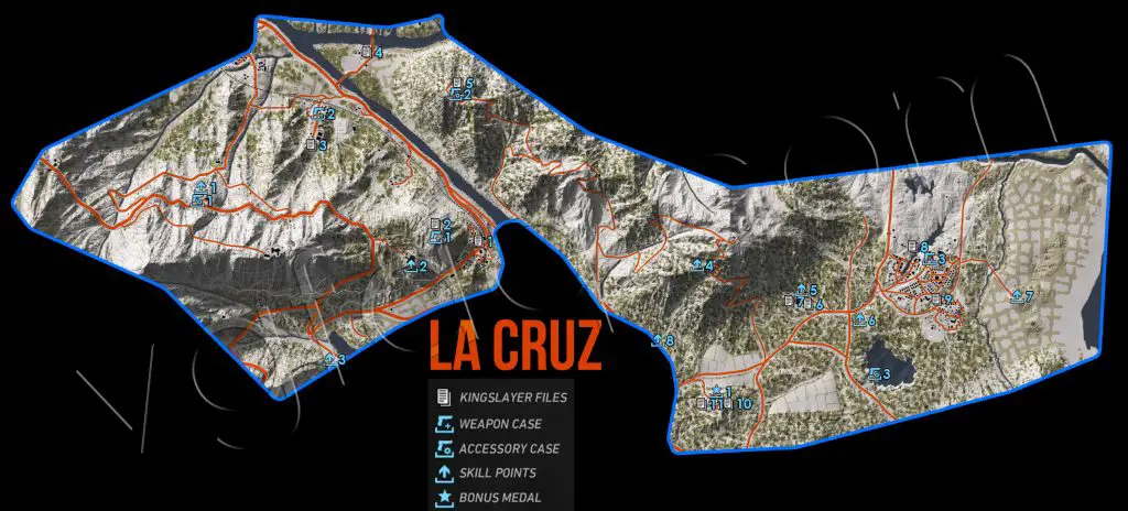 Ghost Recon Wildlands La Cruz Collectables Locations Maps ghost-recon-wildlands-la-cruz-collectables-locations-maps