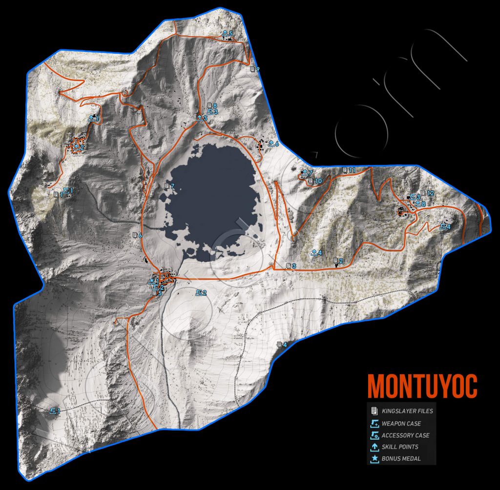 Ghost Recon Wildlands Montuyoc Collectables Map