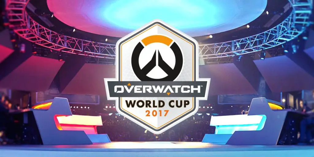The Overwatch World Cup title image.