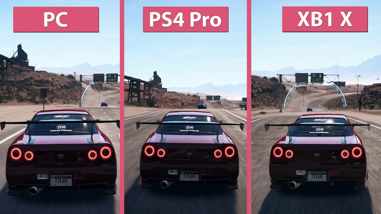 4K] for Speed Payback – PC vs. PS4 Pro vs. Xbox One X Graphics Comparison - Video Wikis, Cheats, Walkthroughs, Reviews, News & Videos