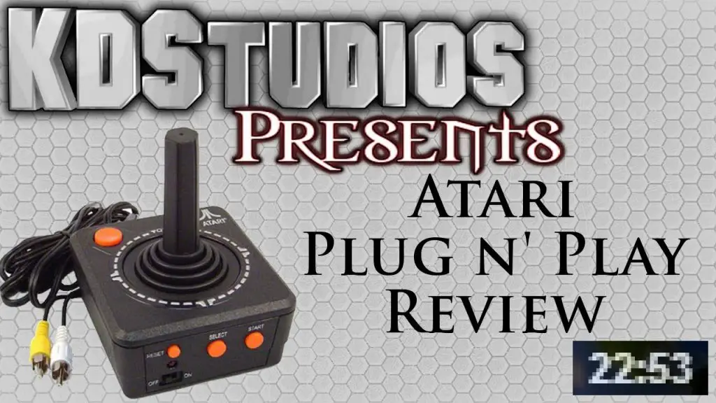 Atari Plug n Play 10 in 1 Tv Game by Jakks Pacific Review! Video