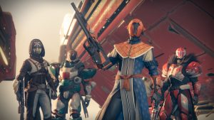 Some dude posing with a gun in Destiny 2. This shit looks awesome? I'm so mad.