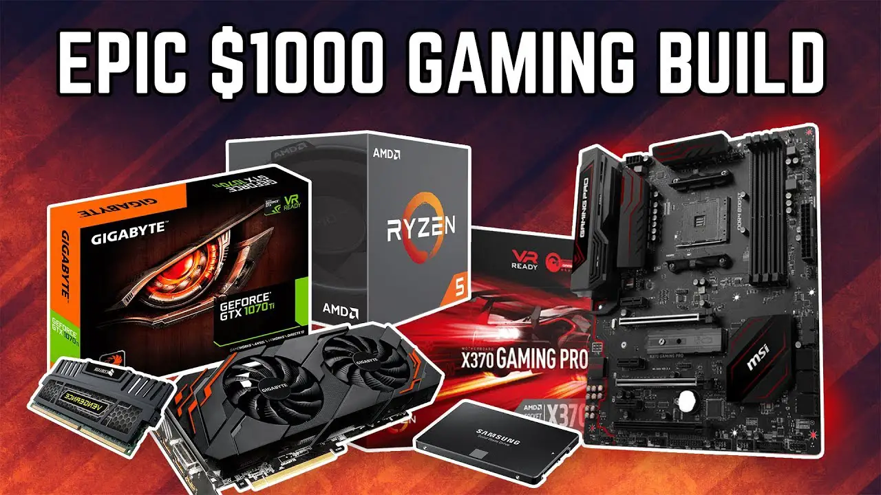 BEST 1000 GAMING PC BUILD GUIDE!!! Video Games, Wikis, Cheats