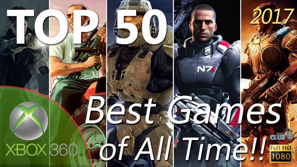 top 50 xbox 360 games