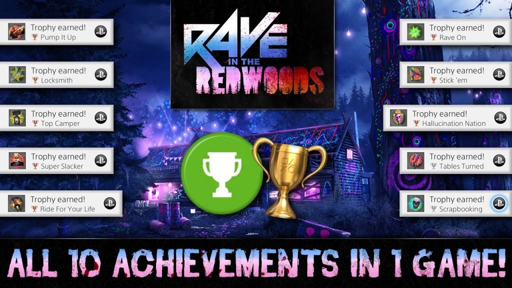 How To Get All 10 Achievements Trophies In One Game Rave In The Redwoods Cod Iw Zombies Video Games Wikis Cheats Walkthroughs Reviews News Videos